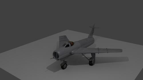 MiG-15 Jet Fighter Plane preview image